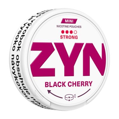 Krabička ZYN BLACK CHERRY 6 MG