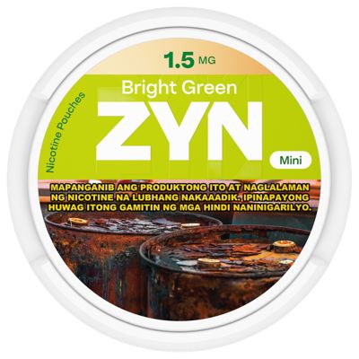 ZYN Bright Green 1.5mg