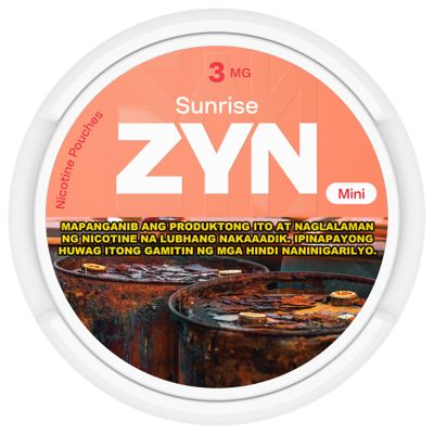 ZYN Sunrise 3mg