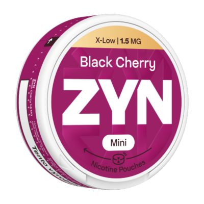 Červená ZYN Black Cherry krabička Mini 1,5 MG