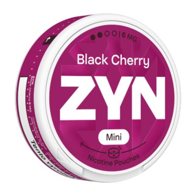 Červená ZYN Black Cherry krabička Mini 6 MG