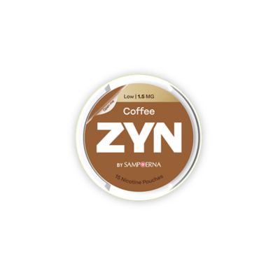 kantong nikotin zyn coffee  low 1.5 mg