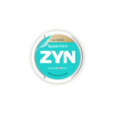 kantong nikotin zyn biru spearmint low 1.5 mg