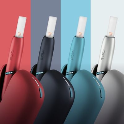 IQOS ORIGINALS DUO in vier leuchtenden Farben