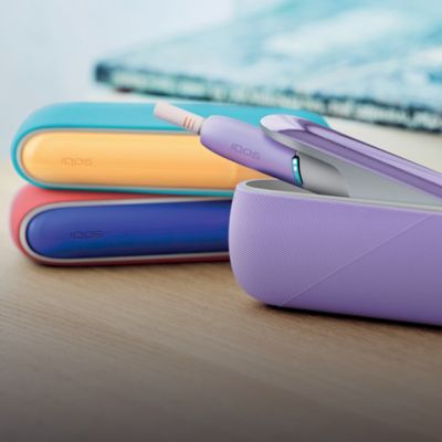 Personalisierte IQOS ORIGINALS DUO Geräte in verschiedenen Farben