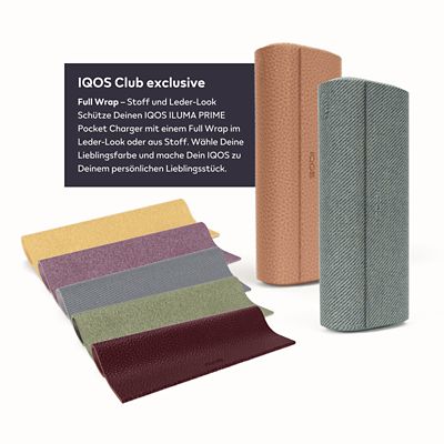 IQOS Club exclusive ILUMA Wraps und Full Wraps