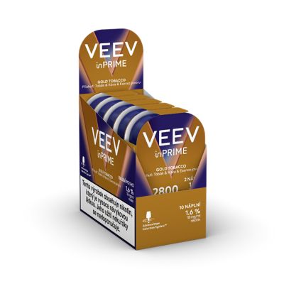 kraton VEEV inPRIME Gold Tobacco