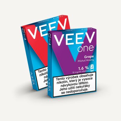 dvě VEEV ONE náplně