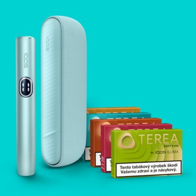 zařízení IQOS ILUMA I a 5 krabiček TEREA
