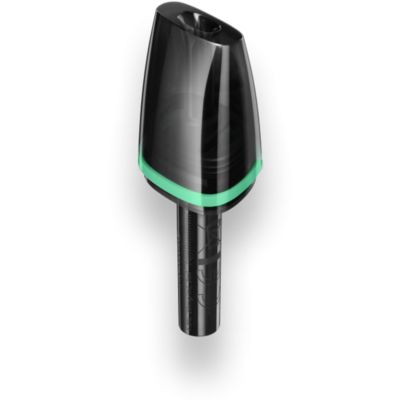 VEEV inPRIME náplně Blue Mint na modrozeleném pozadí
