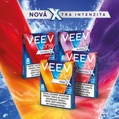 Krabičky náplní VEEV ONE X