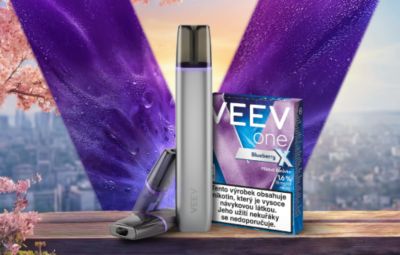 Zařízení VEEV ONE a krabička náplní VEEV ONE X