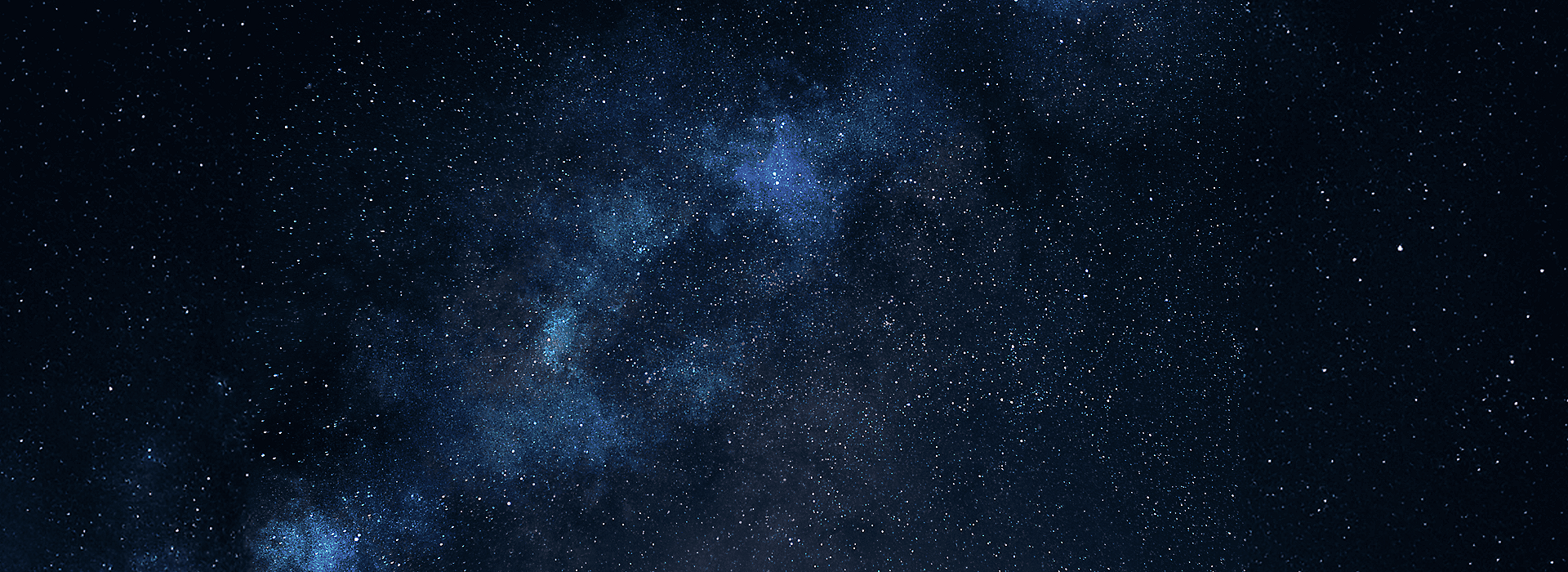Ein dunkelblauer Hintergrund mit Sternen