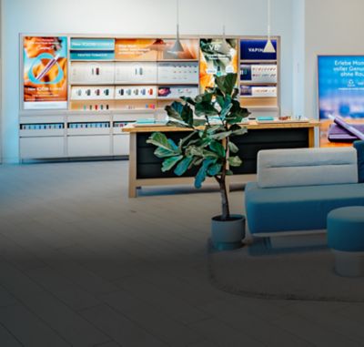 Innenansicht eines IQOS Stores
