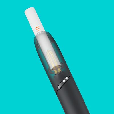 Ein Querschnitt durch ein IQOS 3 DUO Gerät