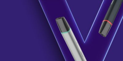 Cigarettes électroniques VEEV ONE couleurs Noir Carbone et Gris Métallique
