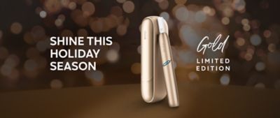 Gold Limited Edition. Shine this Holiday Season.