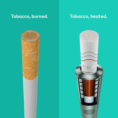 Smoke free alternatives to continued smoking IQOS Egypt