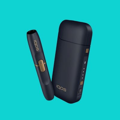 Black IQOS 2.4 device