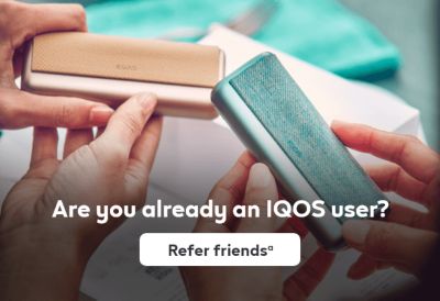 IQOS Referrer banner