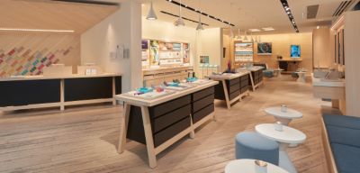 Innenansicht IQOS Store Düsseldorf