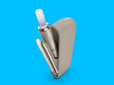 An IQOS ILUMA Pocket Charger and Holder.