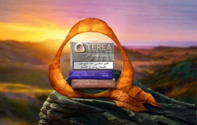 Three TEREA tobacco sticks packages