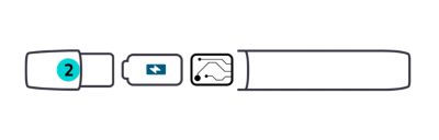 schmatische Darstellung des Aufbaus einer E-Zigarette