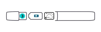 schmatische Darstellung des Aufbaus einer E-Zigarette