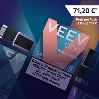 10 Packs VEEV ONE für 63,20 €