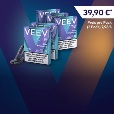 5 Packungen VEEV ONE für 39,90 €