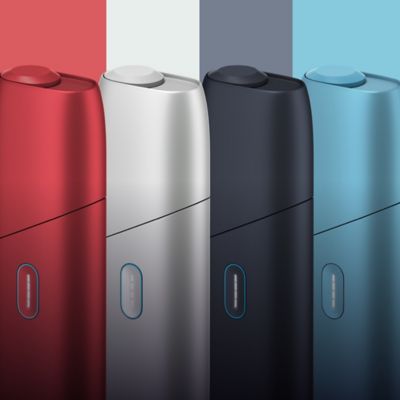 IQOS ORIGINALS ONE in vier leuchtenden Farben