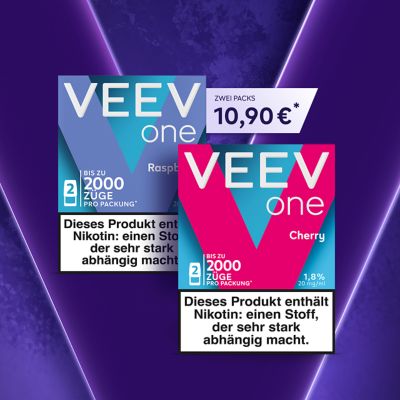 Zwei VEEV ONE Packs für 10,90€.