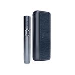 Устройство IQOS ILUMA i PRIME цвета «чёрная полночь» и его зарядное устройство