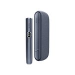 Устройство IQOS ILUMA i цвета « полночны чёрный» и его зарядное устройство