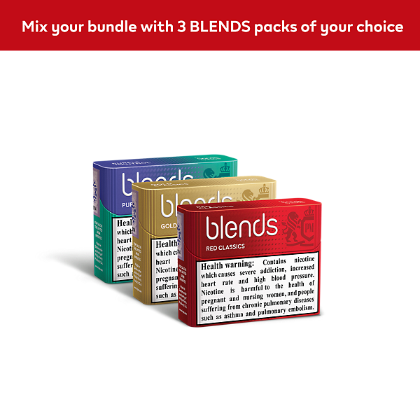 باقة اكتشاف BLENDS (3 علب) 