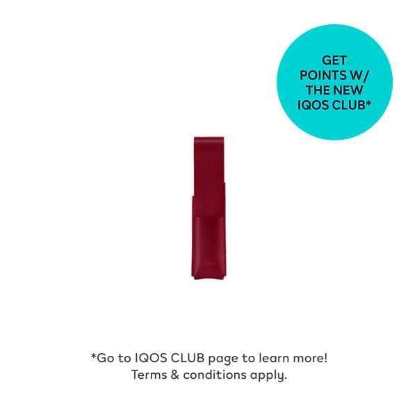 3.0 Multi Leather Pouch Deep Red