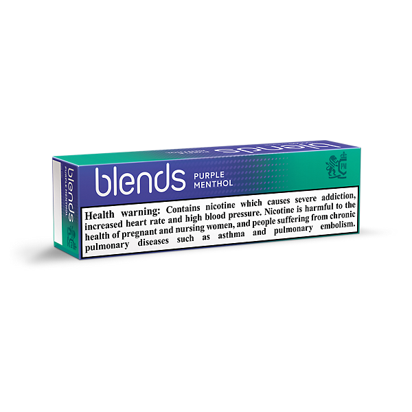 BLENDS PURPLE MENTHOL (10 Packs)  