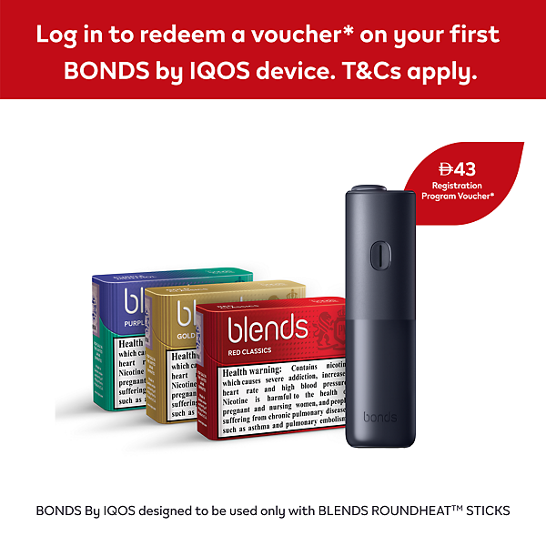 BONDS by IQOS Registration Program  
