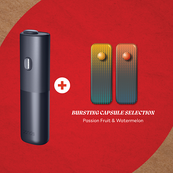 BONDS by IQOS x The First BLENDS A with Capsule  