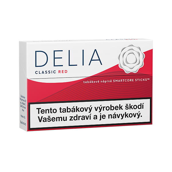 DELIA CLASSIC RED (krabička)   DELIA CLASSIC RED (krabička)