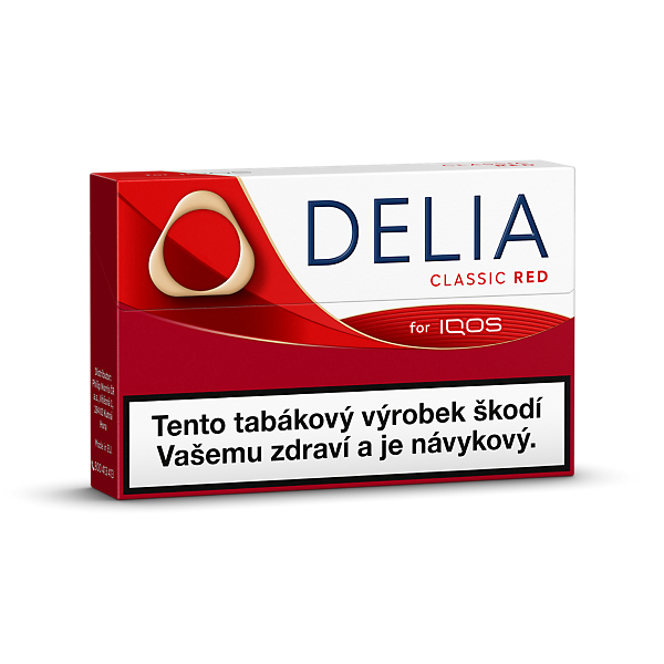 DELIA CLASSIC RED (krabička)  