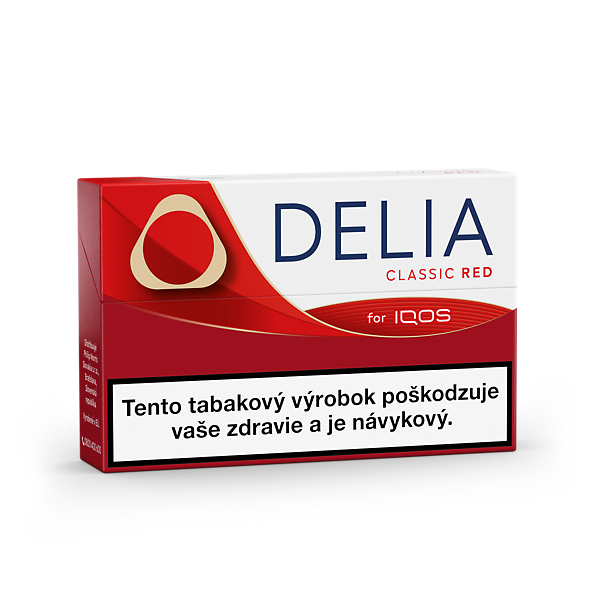 DELIA CLASSIC RED (krabička)  