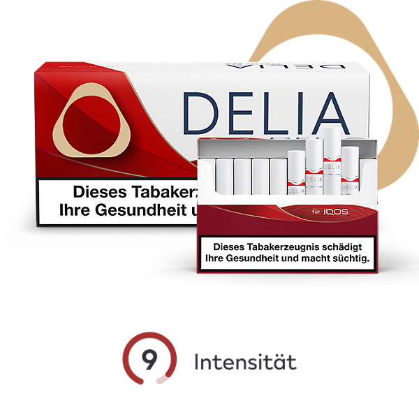 DELIA Classic Red Stange  