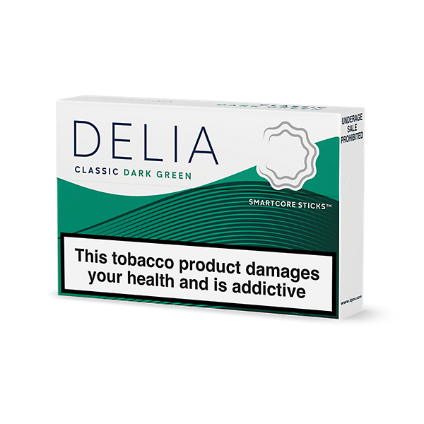 DELIA Dark Green Pack (Menthol)  