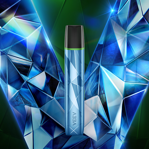 E-cig VEEV ONE PERSPECTIVE Bleu