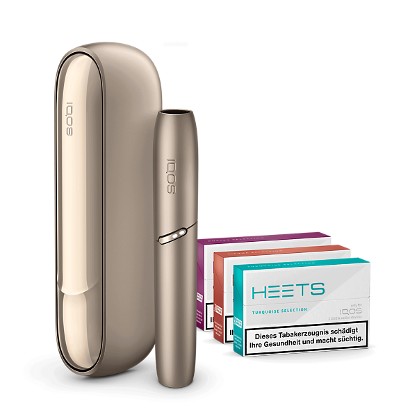 IQOS™ 3 DUO Kit Brilliant Gold (Brilliant Gold)