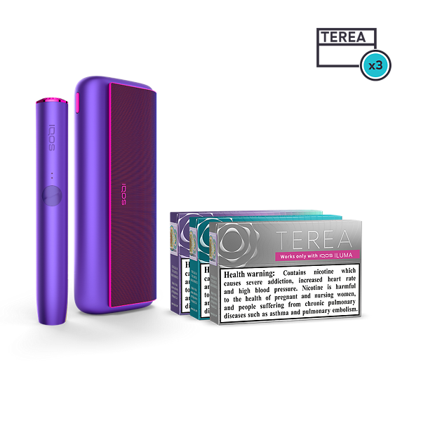 IQOS ILUMA PRIME NEON & TEREA Starter Kit  