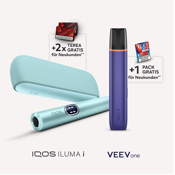 IQOS ILUMA i + VEEV ONE Premium-Vape   