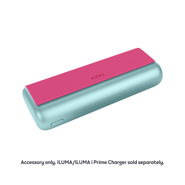 IQOS ILUMA i PRIME Leather Like Wrap Smooth Fuscia